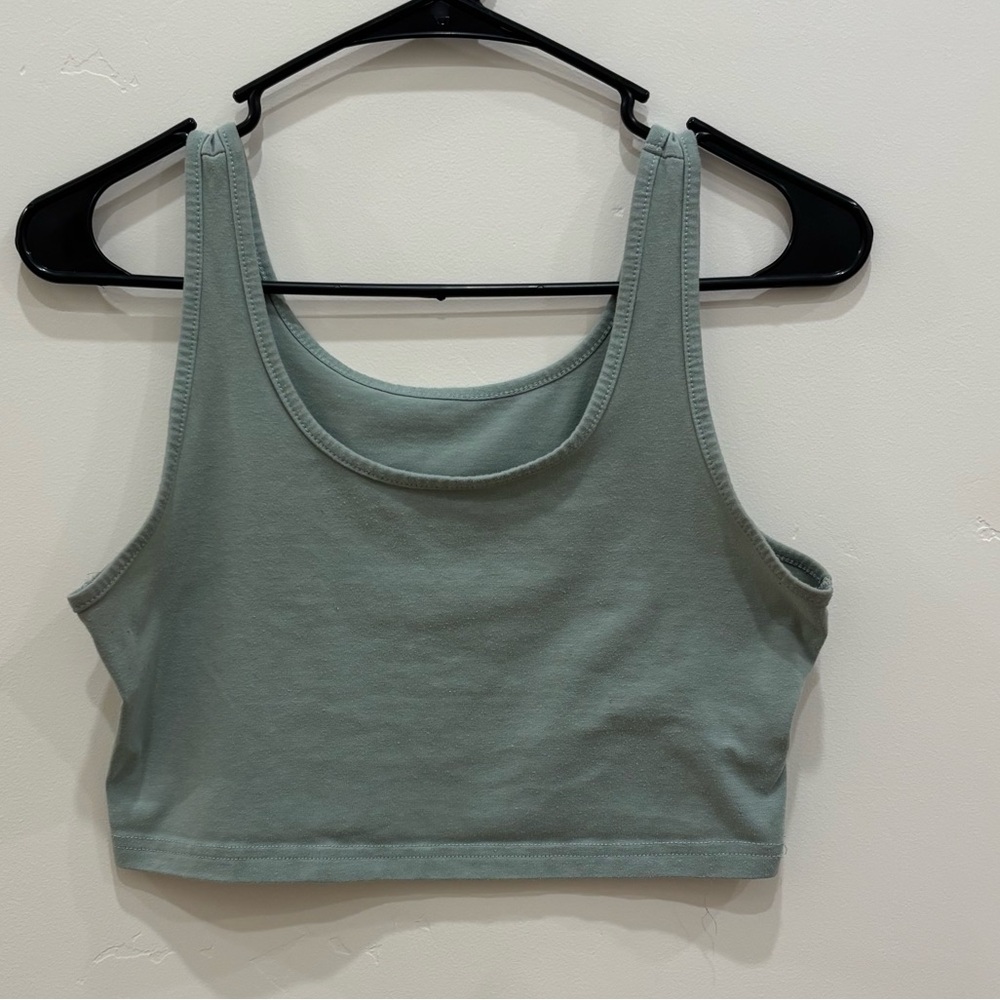 SHEIN Dusty Green Top
